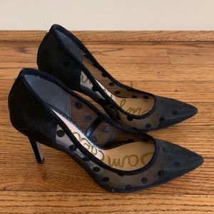 Sam Edelman Hazel Pointy Toe Polka Dot Pump